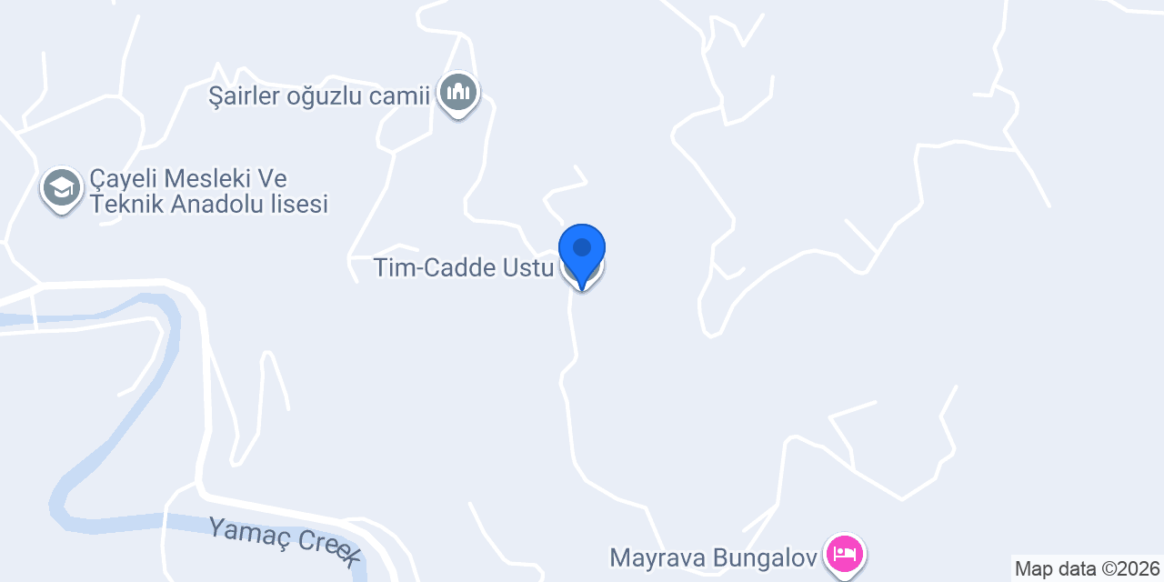 Tim-Cadde Ustu konumu