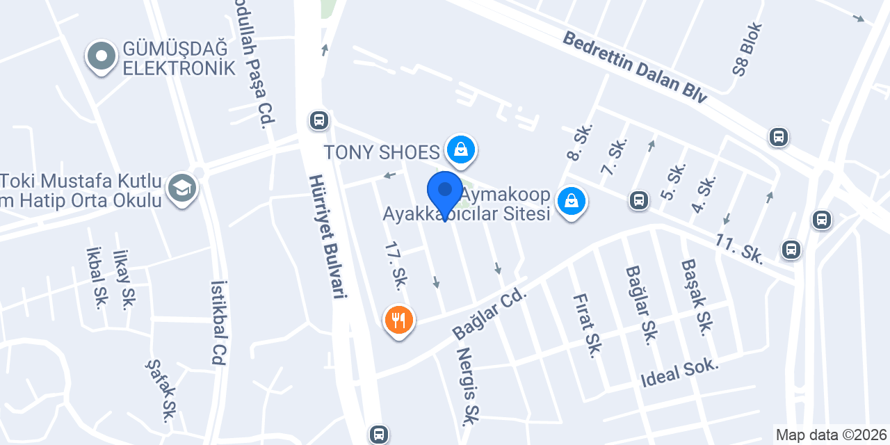 AS DÜNYA TEKSTİL/SHOWROOM konumu