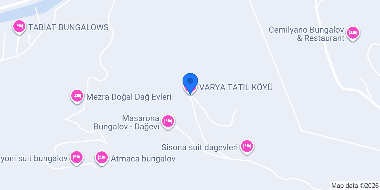 VARYA TATİL KÖYÜ konumu