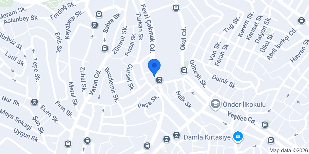 Bücürük Oyun Evi konumu