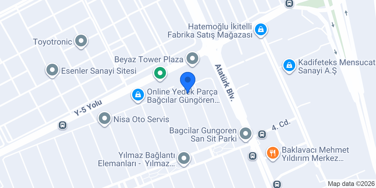 AKPINAR Automotive konumu