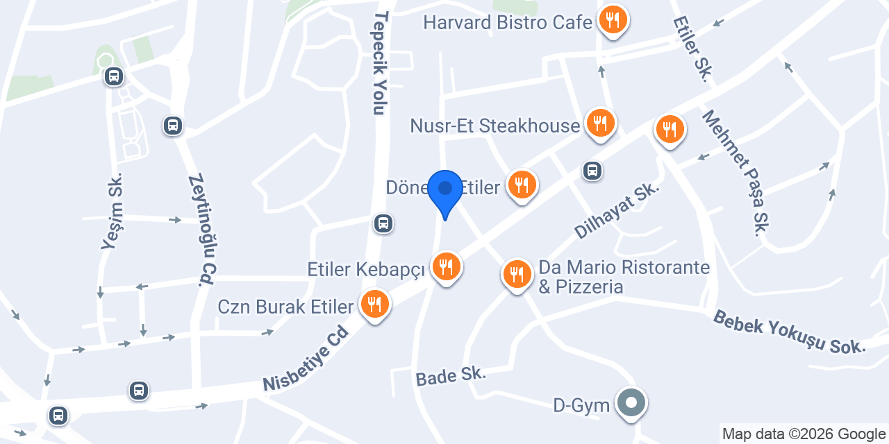 Hancım Restoran konumu