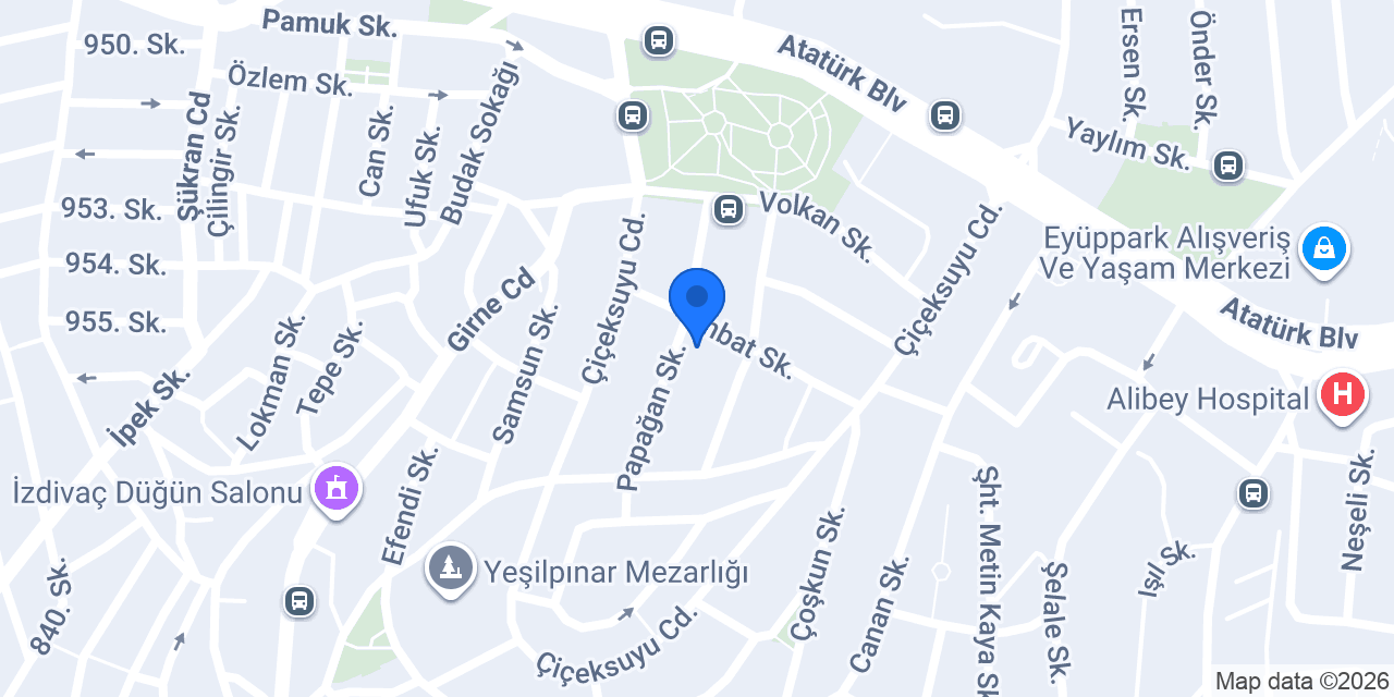 Acar Led Aydınlatma konumu