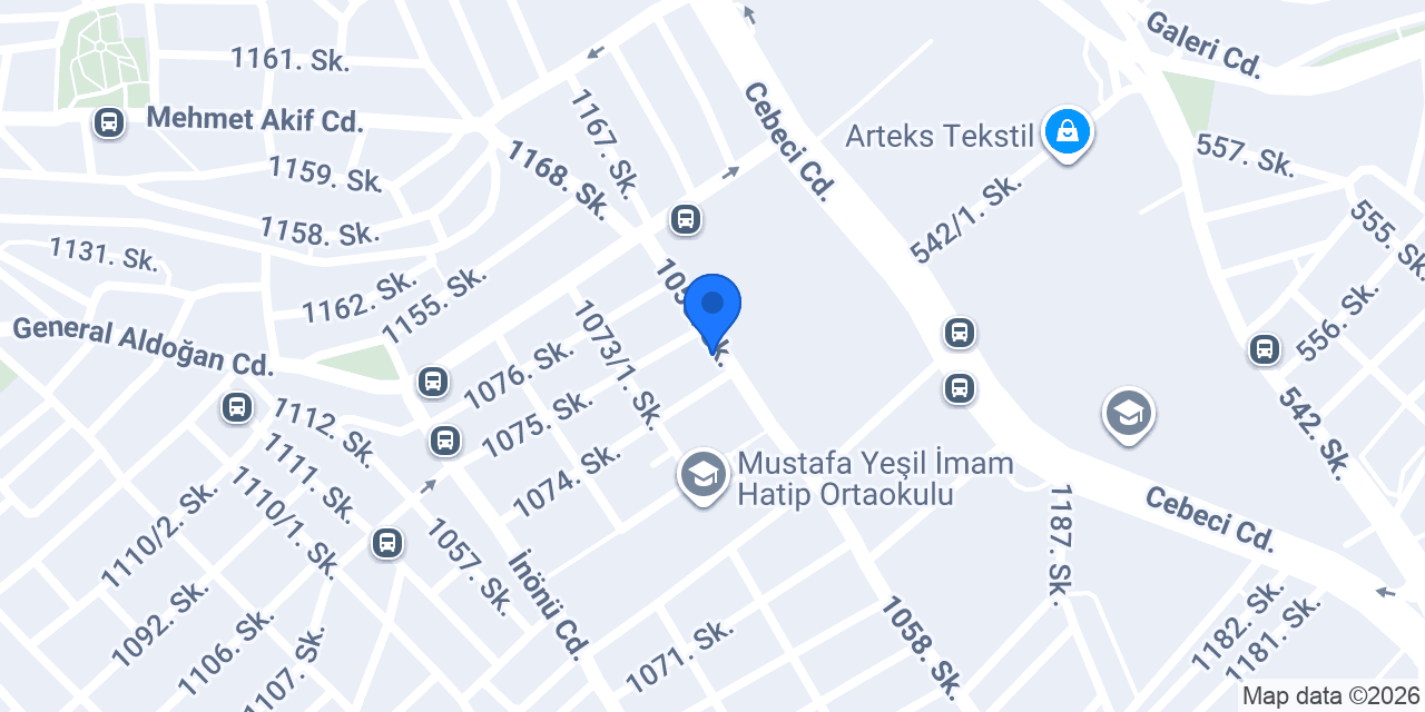 ÇINAR OTO LASTİK konumu