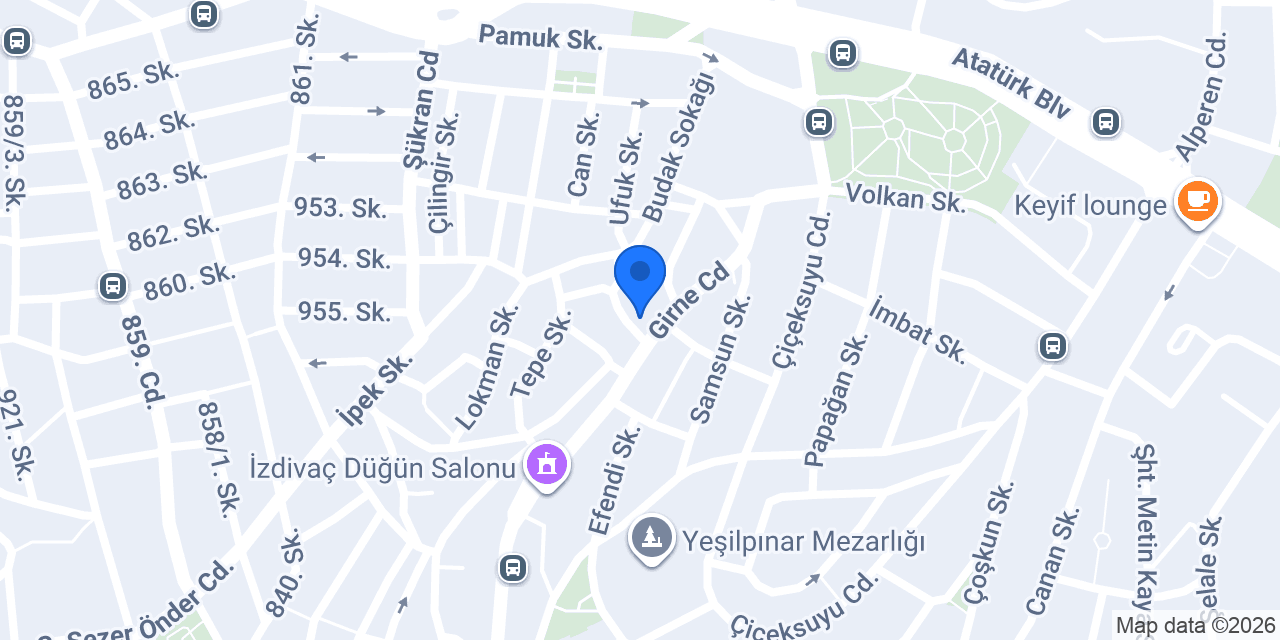 Lezzet Pilav konumu