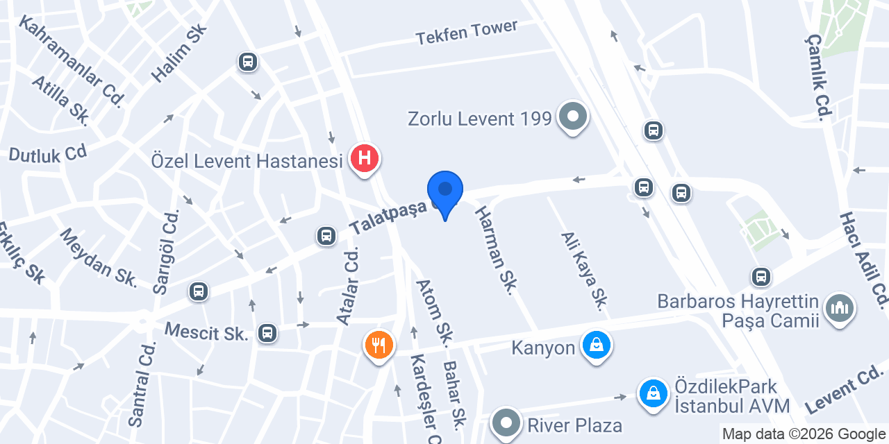 NEWO Mimarlık konumu