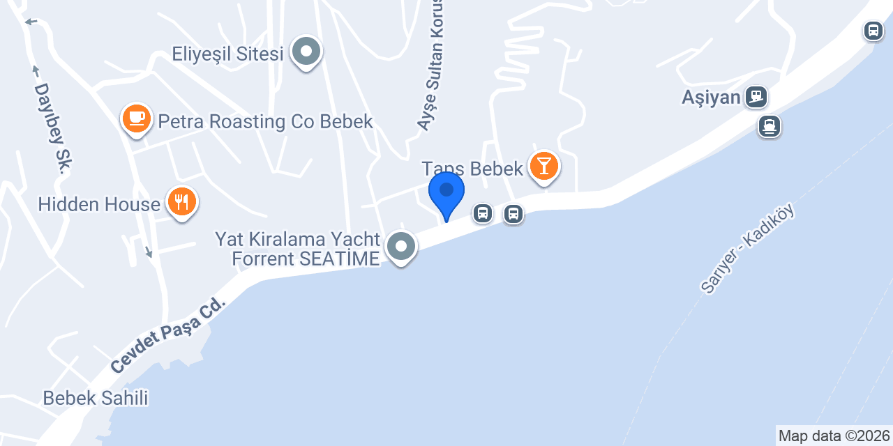 Oferta Yacht konumu