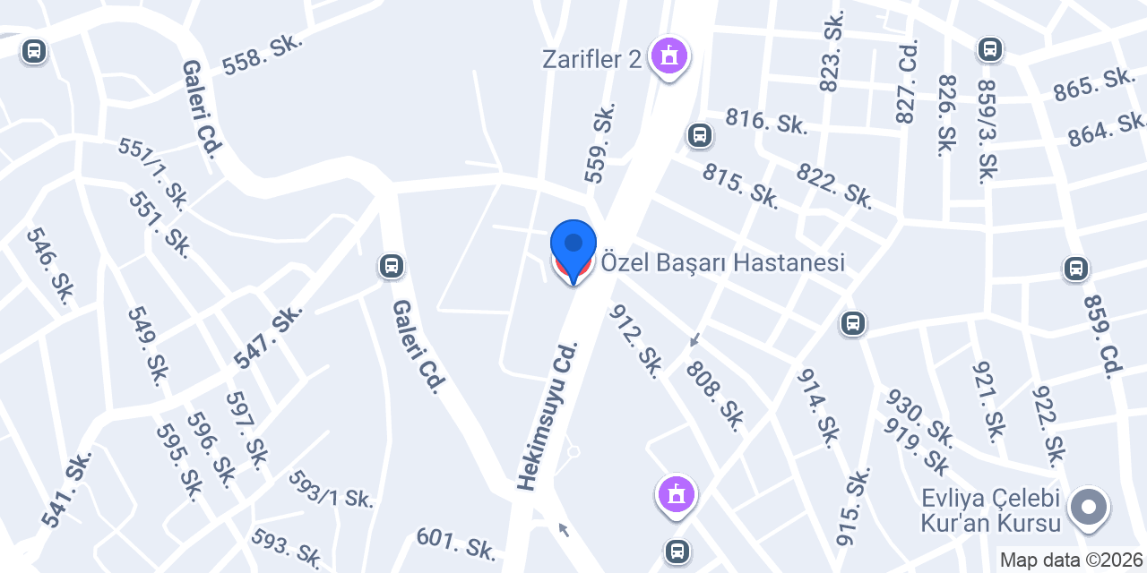 Özel Başarı Hastanesi konumu