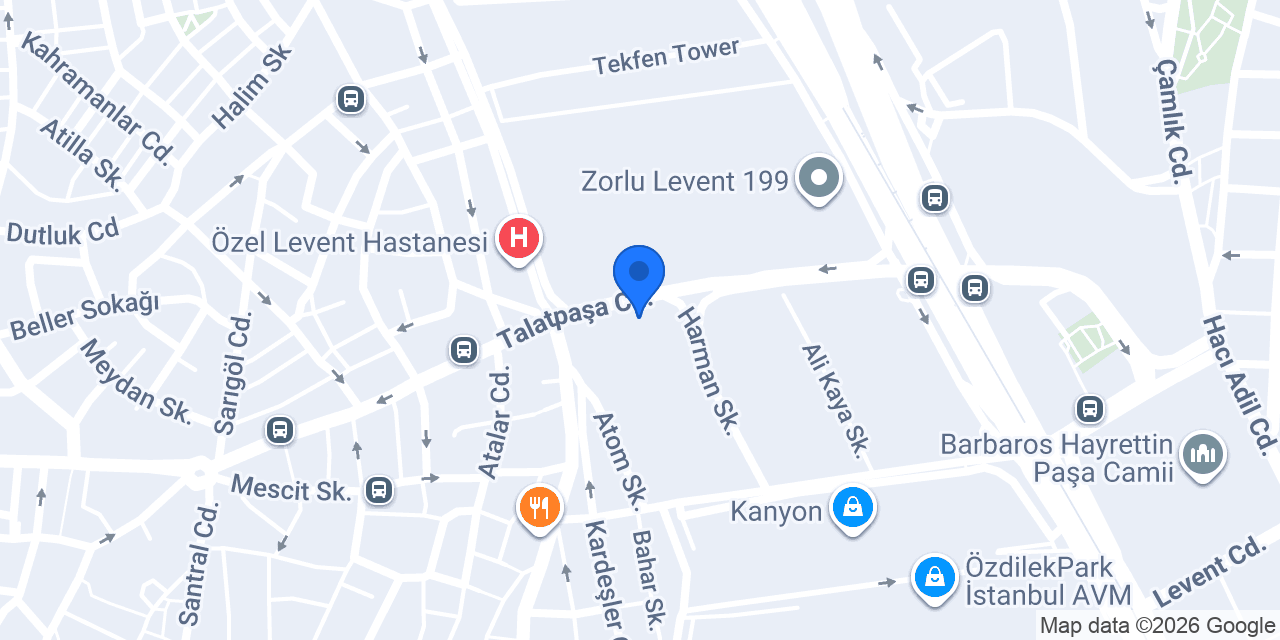 CE's (Ces Mimarlık) konumu