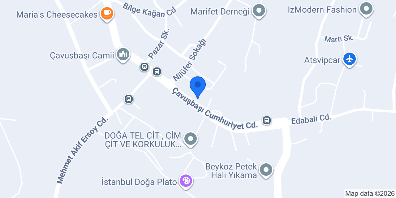 Hasanoğlu & Vanlıoğlu Teknik Ofis konumu