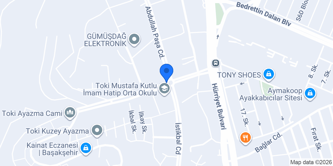 Ferda Gıda San ve Tic A.Ş. konumu