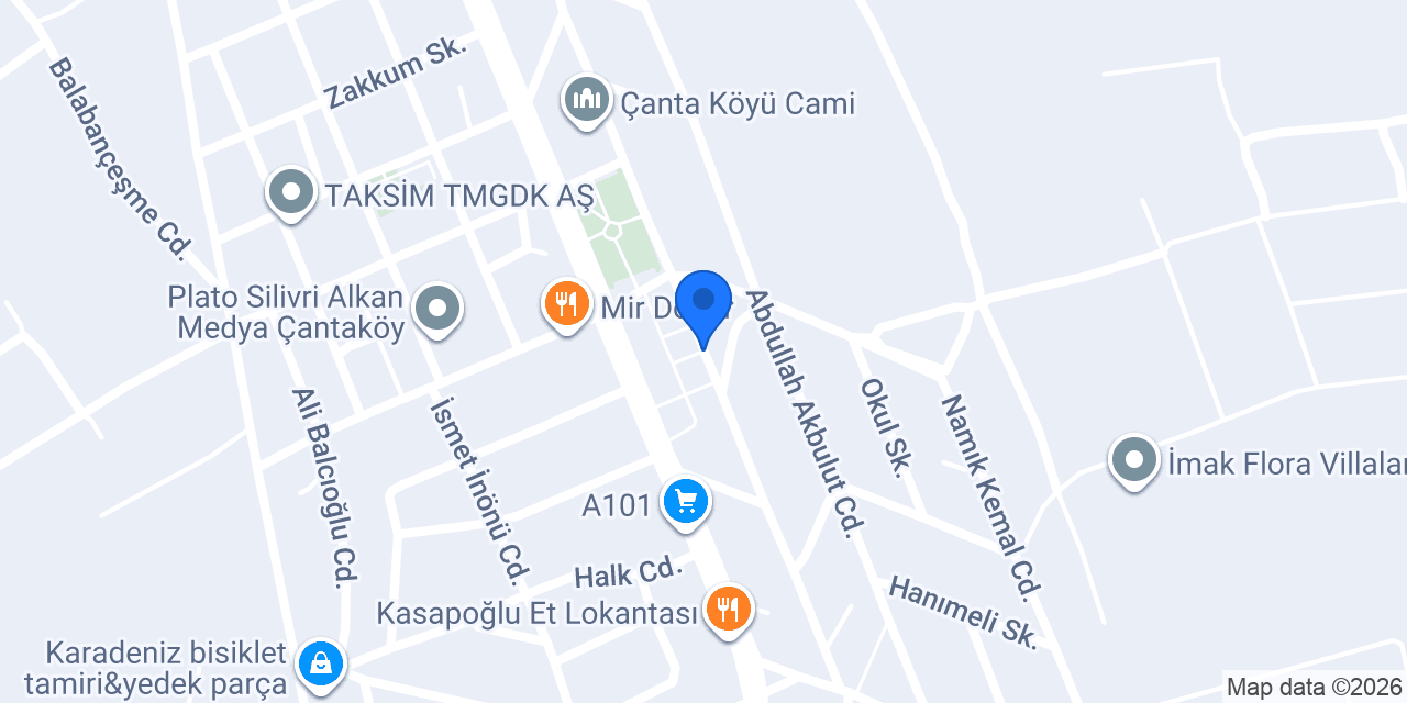 Monart Bayan Kuaförü konumu