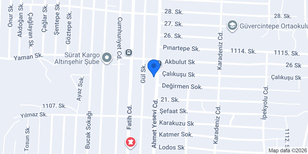 Akcan İnternet Cafe konumu