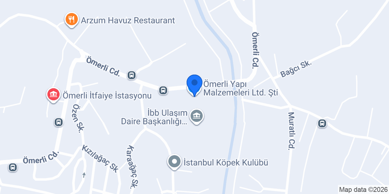 Ömerli Yapı Malzemeleri Ltd. Şti. konumu
