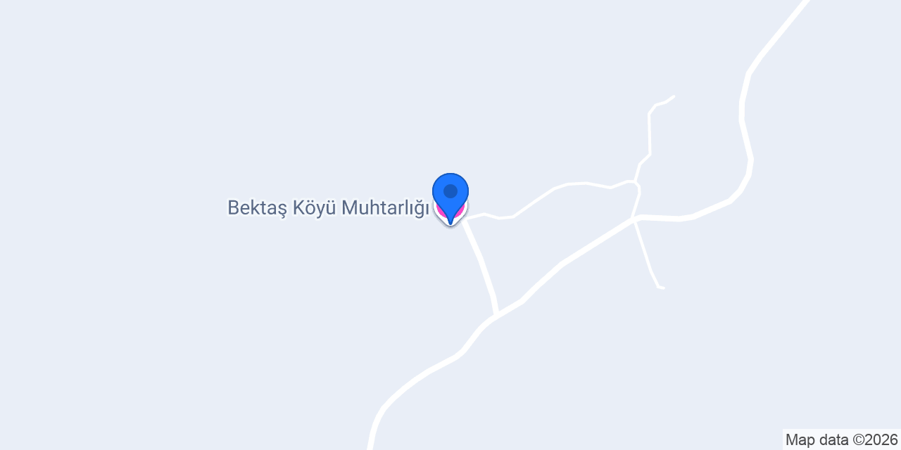 Bektaş Köyü Muhtarlığı konumu