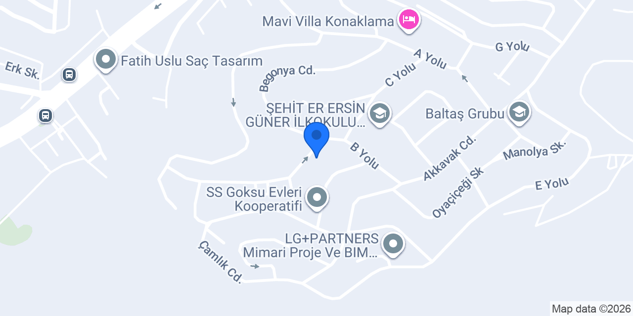 Neşeli Mucitler Anaokulu konumu
