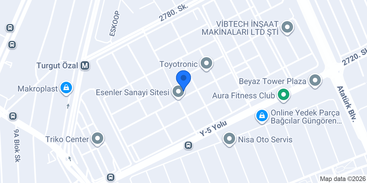 Esen Catering & Yemek Servisi konumu