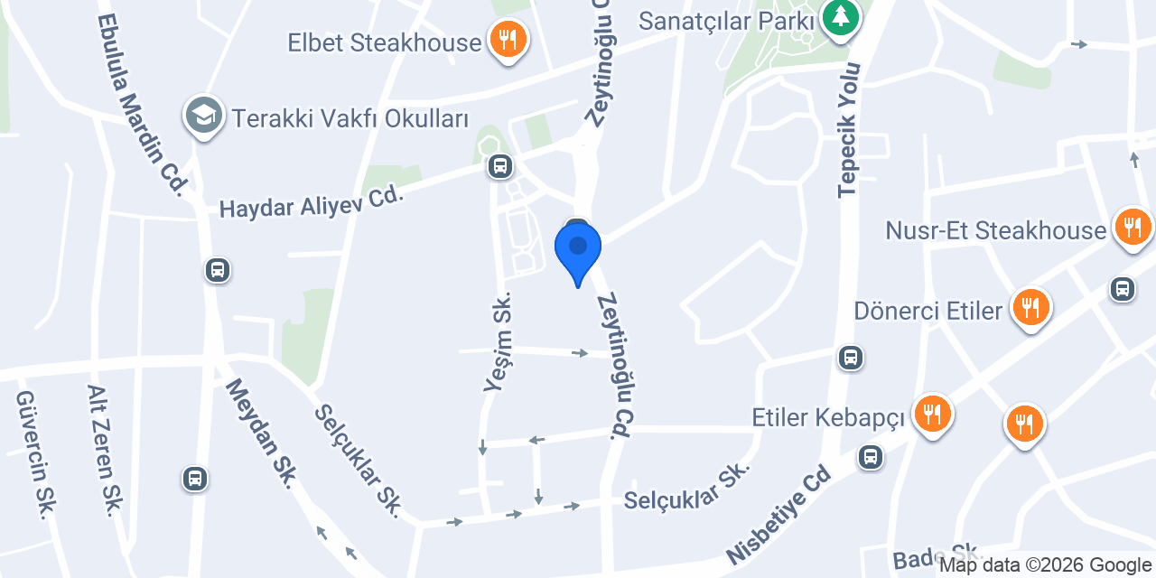 Akat Mahallesi konumu