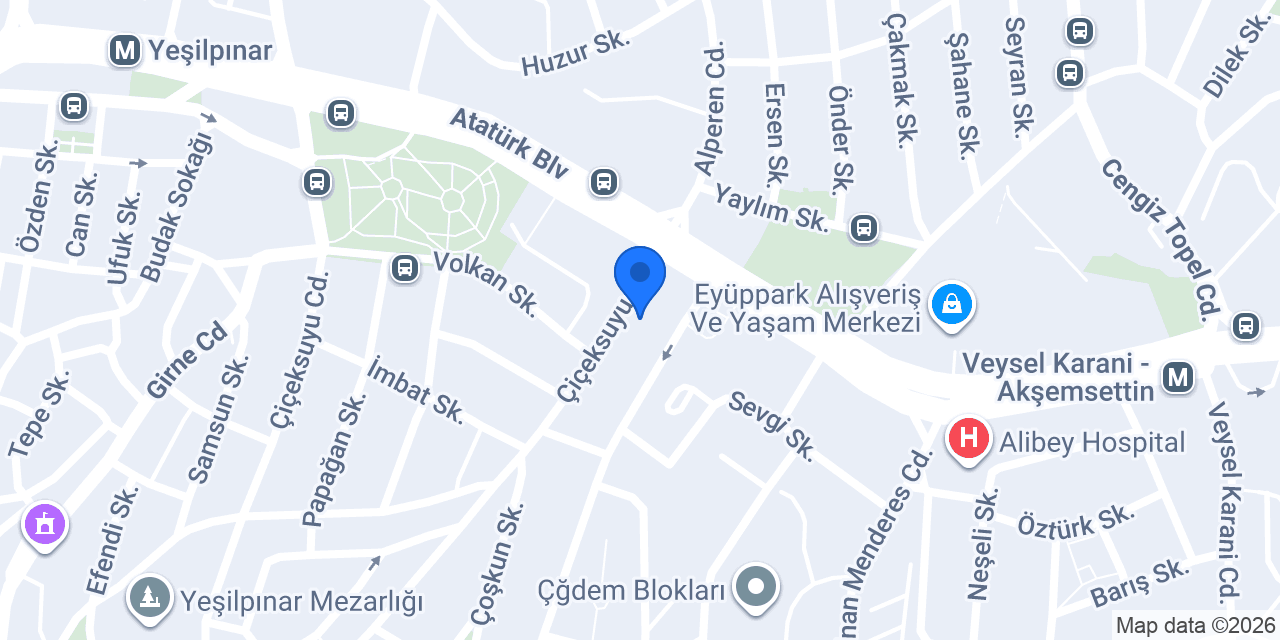 Öğretmenler Eczanesi konumu