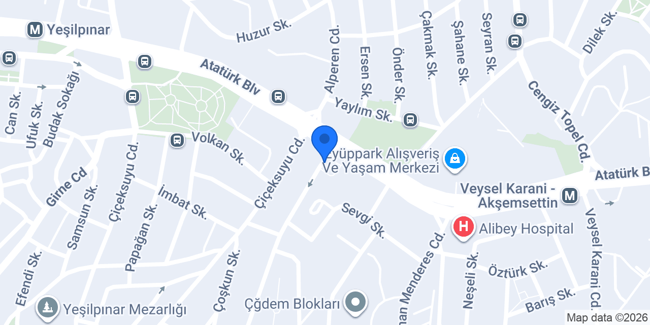 Umut Organizasyon konumu