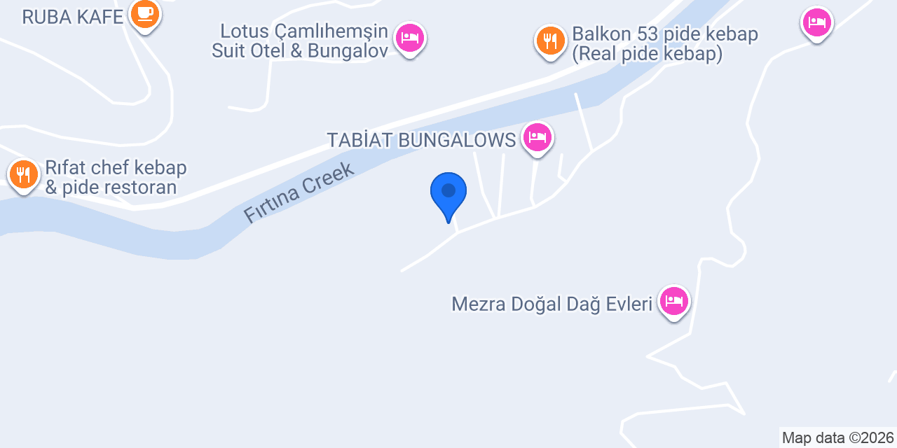 TANURA BUNGALOWS konumu