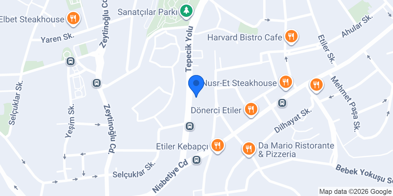 Arka Bahçe İstanbul konumu