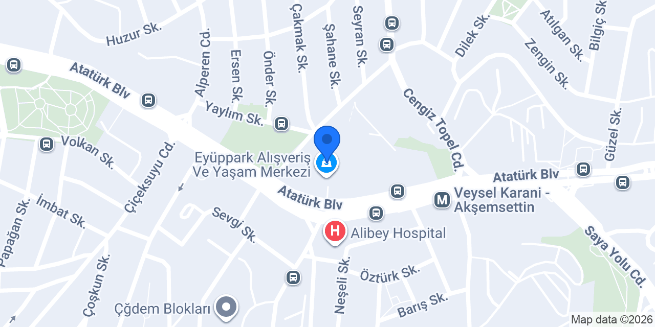 Eczane Eyüppark konumu