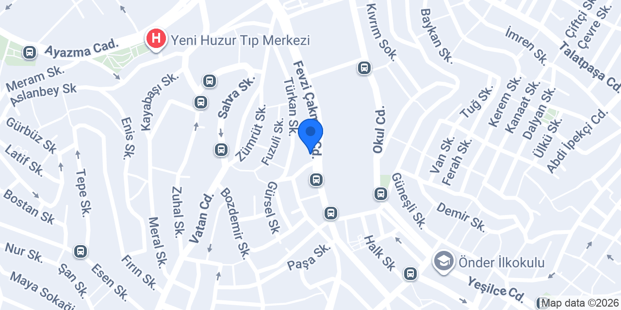 Bella Koltuk Yıkama konumu