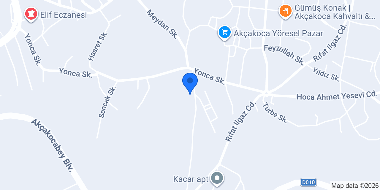 Yardımcı Kereste konumu