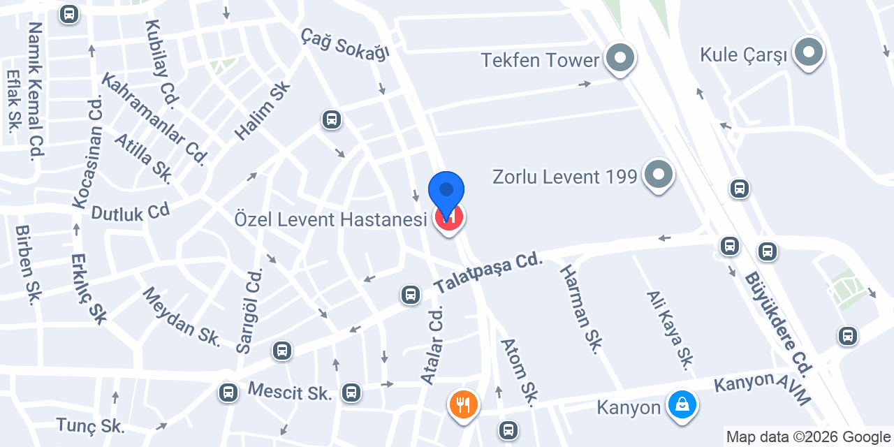 Levent Cafe konumu