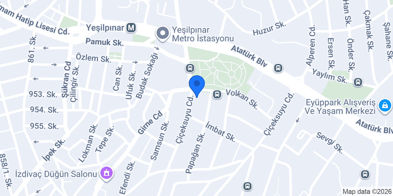 DENİZ PASTA CAFE konumu
