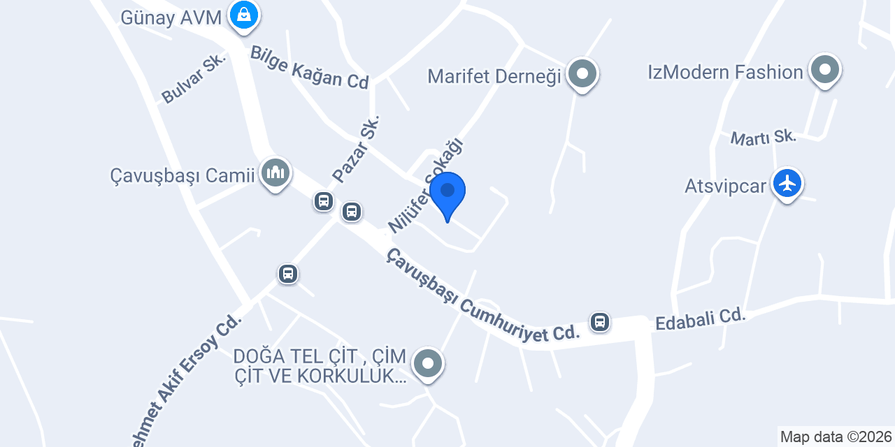 Alve Mobilya konumu