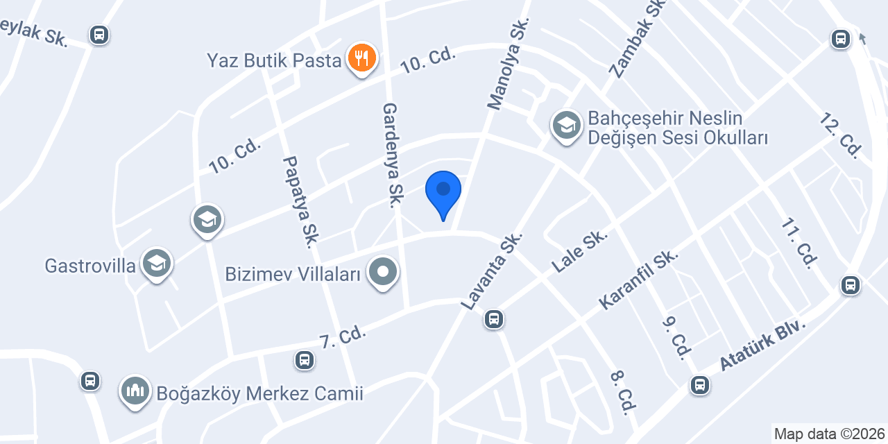 Başakşehir Demirdöküm Servisi konumu