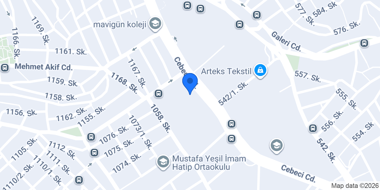 Cea Deri Tekstil konumu
