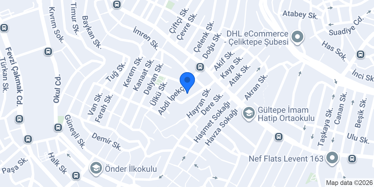 Harmantepe İlkokulu konumu