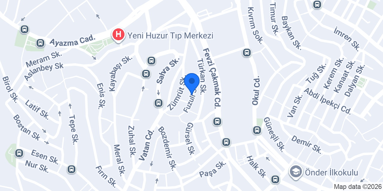 Kağıthane Elektrikçi konumu