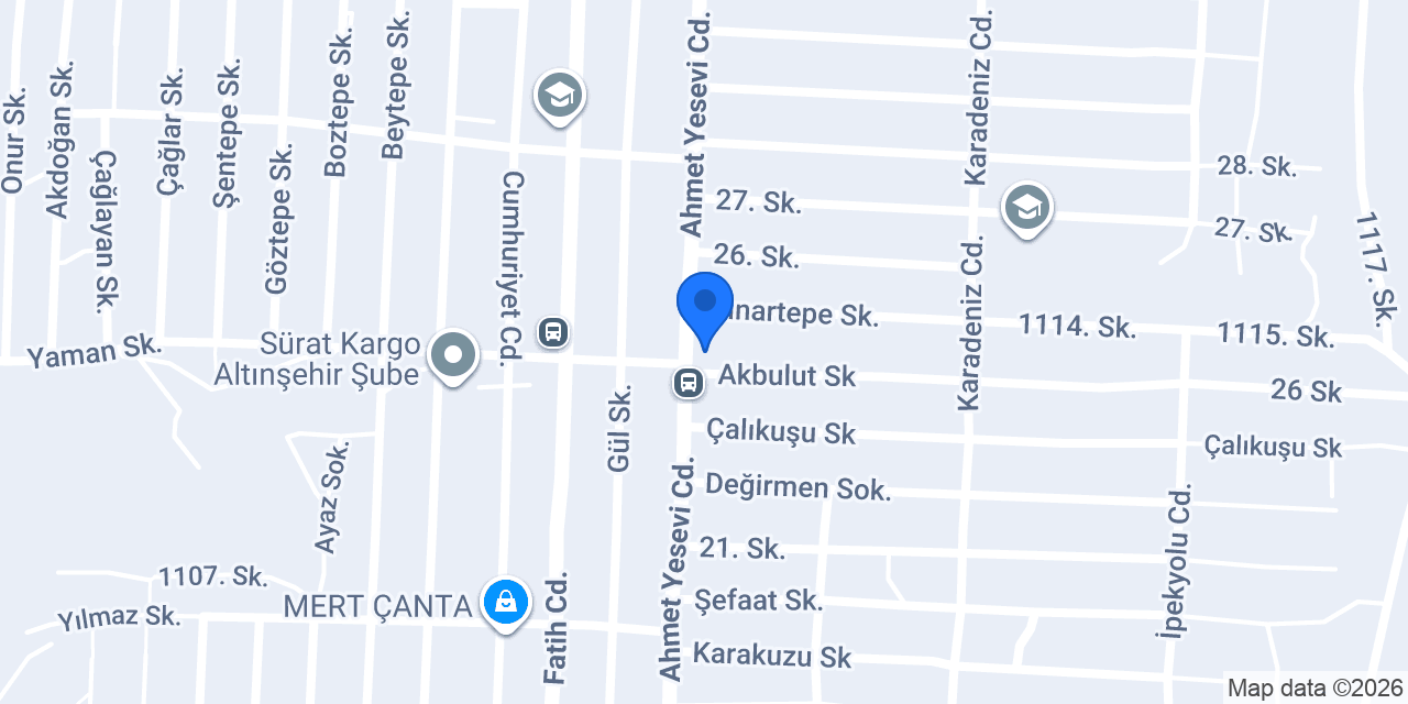 My Cadde Erkek Kuaförü konumu