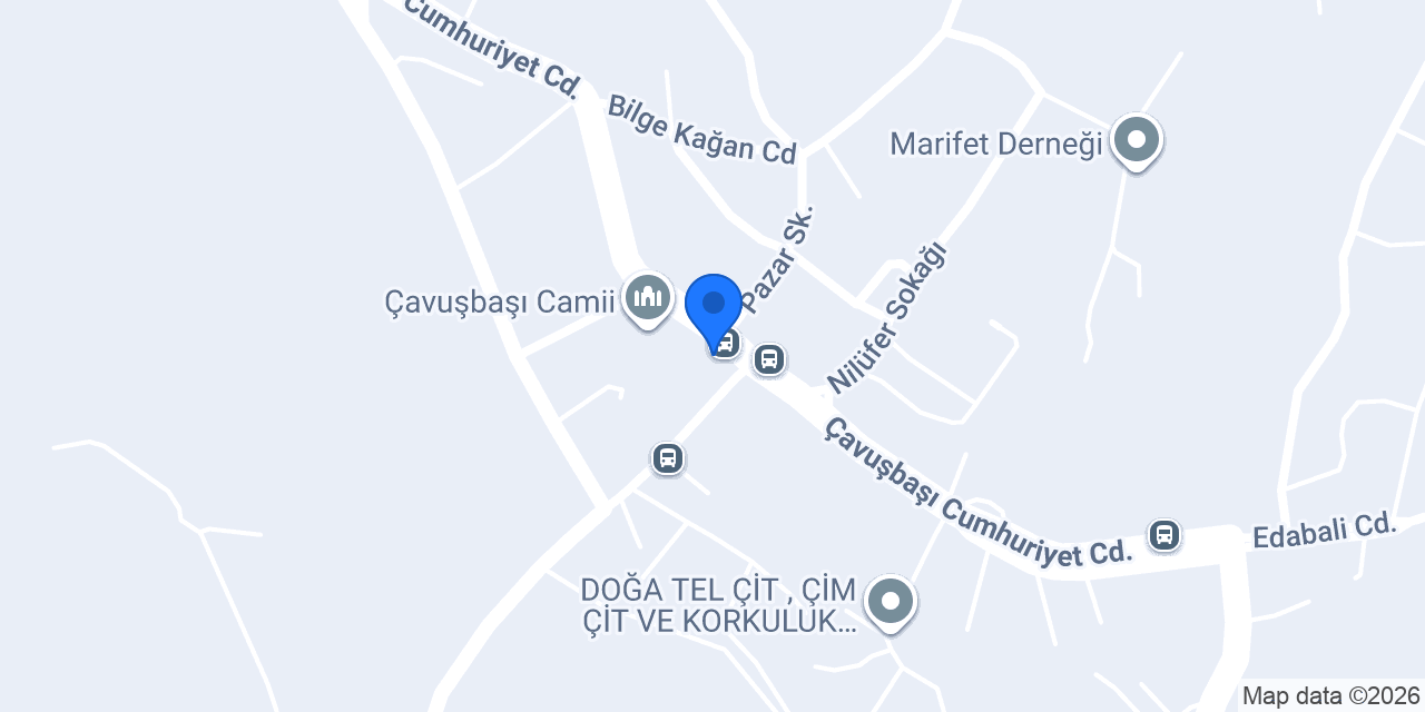 Çavuşbaşı Yapı Malzemeleri konumu