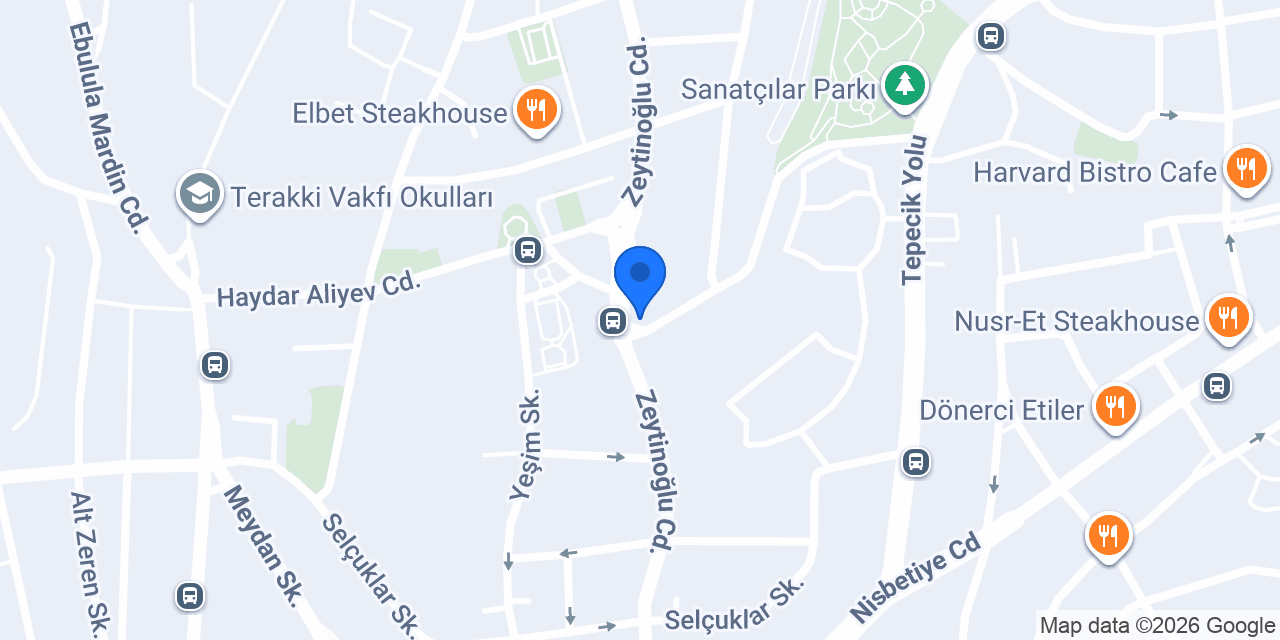 Mas studio kuaför akatlar m.ali narlı konumu