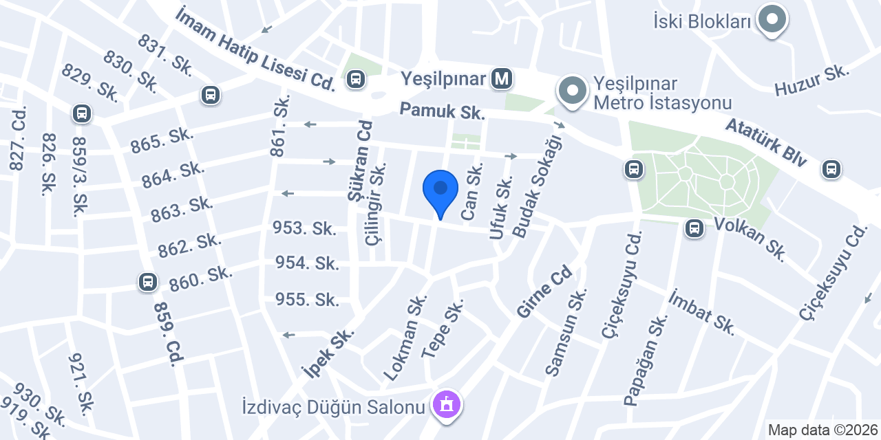 HİSAR İNŞAAT EMLAK konumu