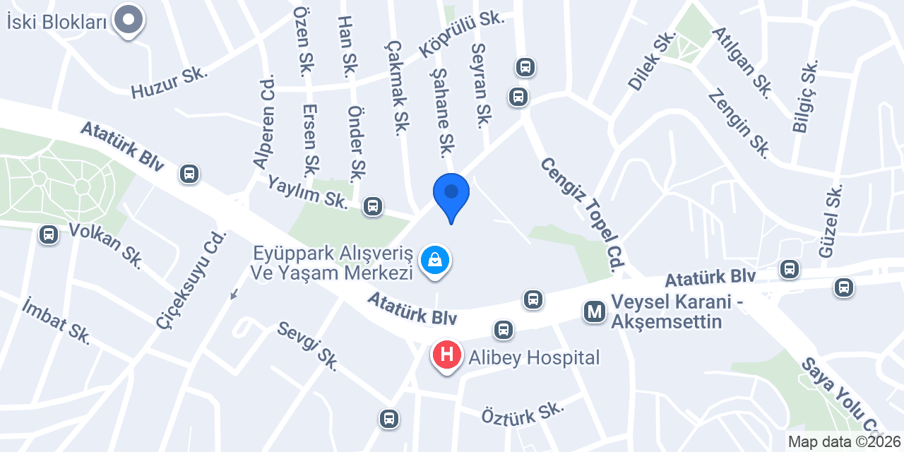 ebebek Eyüp Park AVM konumu