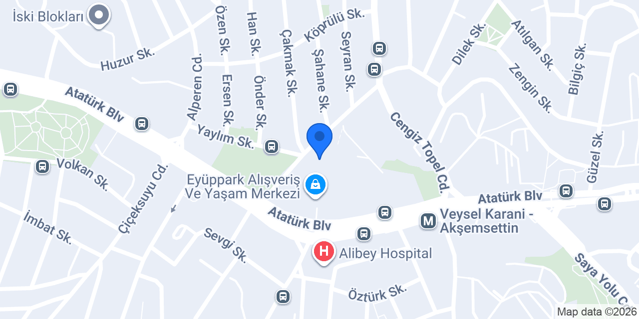Cinegreen Eyüp konumu