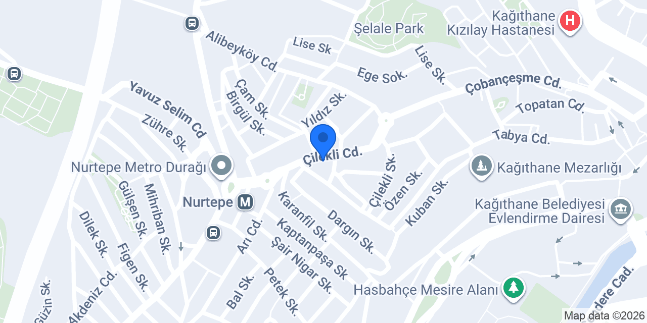 Et ve Et Nurtepe konumu
