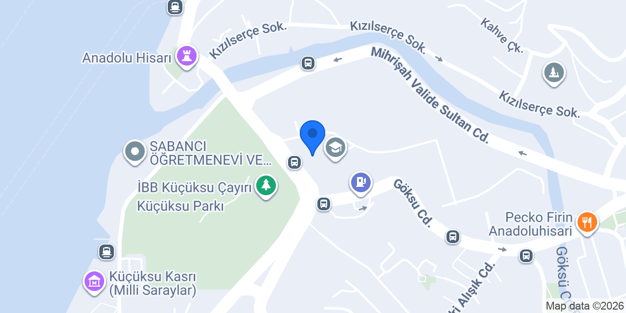 Ptt Anadoluhisarı konumu