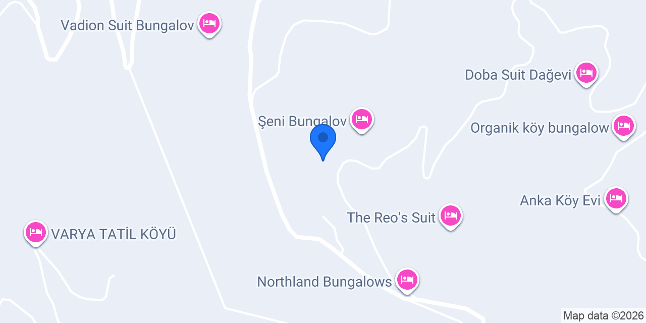 Şeni Bungalov konumu