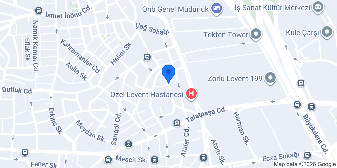 Levent Flowers konumu
