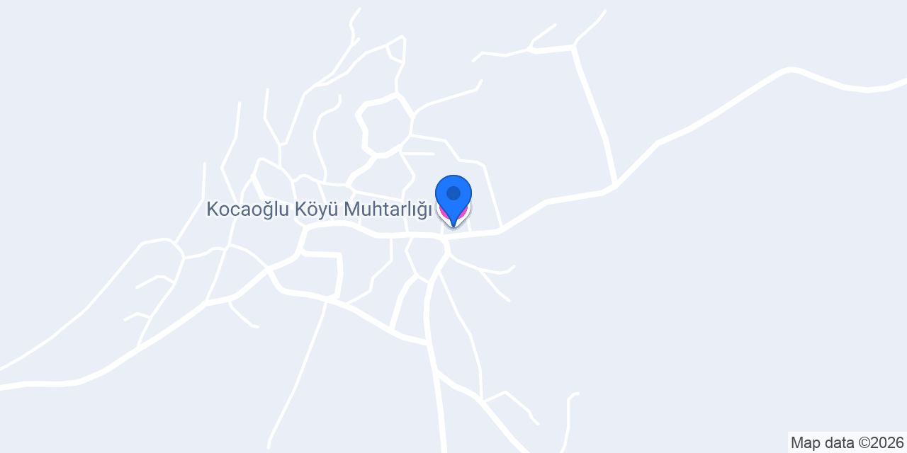 Kocaoğlu Köyü Muhtarlığı konumu