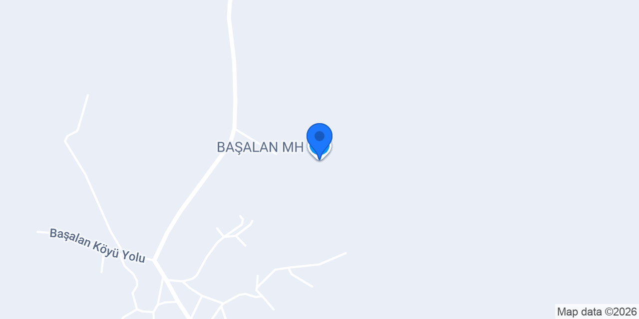 BAŞALAN MH konumu