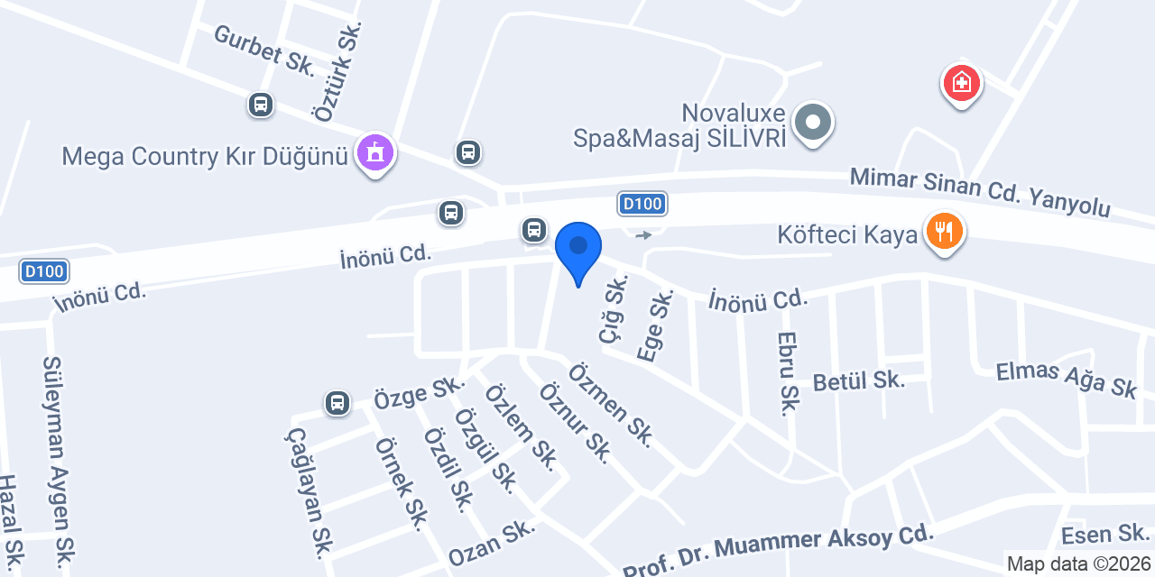 Silivri Final Okulları konumu