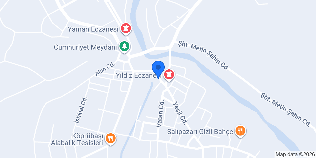 Köfteci Yaşar Usta konumu
